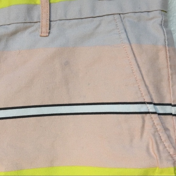 Gap‎ sunkissed shore pink multi stripe shorts 4 - Picture 4 of 8